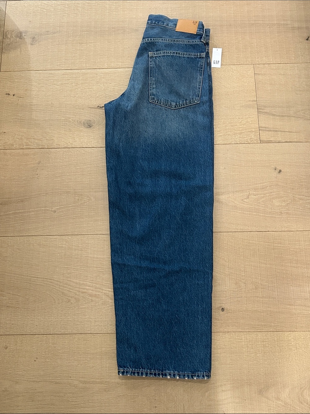 NWT GAP x Hailey Bieber Classic Straight Jeans - Dark Blue